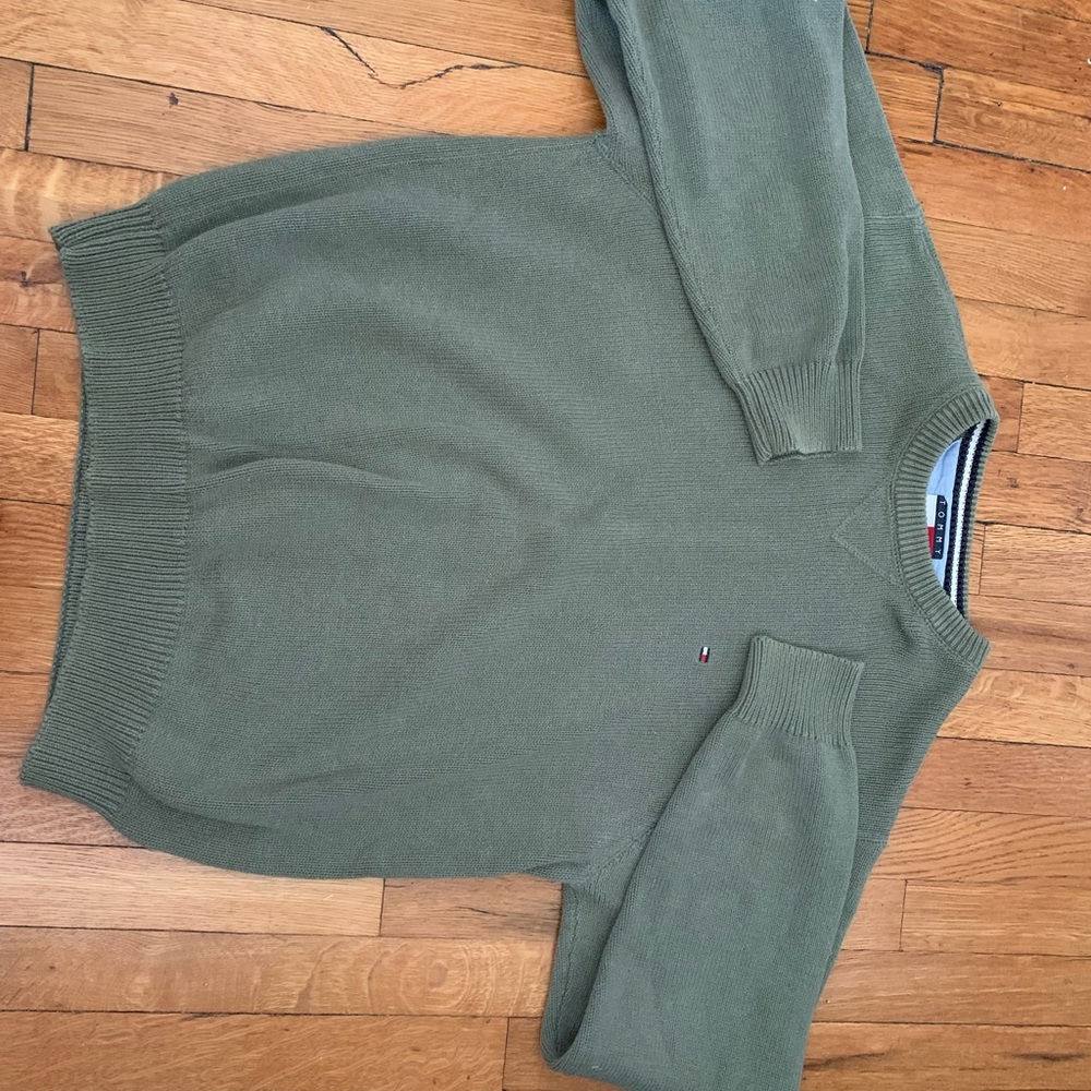 Tommy Hilfiger Green Sweater